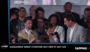 Alessandra Sublet enchaîne les bourdes lors de la cérémonie de candidature de Paris aux JO 2024 !