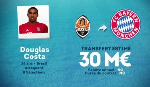 Officiel : le Bayern Munich s'offre Douglas Costa !