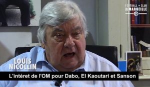 Nicollin évoque les contacts avec l'OM (Dabo, El kaoutari, Sanson)