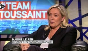 Marine Le Pen candidate aux régionales