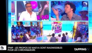 TPMP : Les chroniqueurs taclent Maeva (ex-Le  Mag) pour ses tweets insultants envers Louis Sarkozy