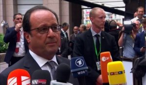 François Hollande : "Les décisions sur la Grèce doivent être prises dans la semaine"