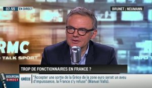 Brunet & Neumann : Y a-t-il trop ou pas assez de fonctionnaires en France ? - 09/07