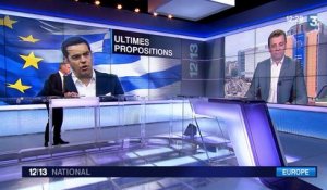 Grèce : les réactions européennes aux propositions d'Alexis Tsipras