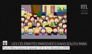 Les célébrités parodiées dans "South Park"