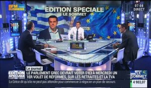 Edition Spéciale Grèce: Où en sont les négociations entre la Grèce et l'Eurogroupe ?:Wilfrid Galand et Benaouda Abdeddaïm - 13/07