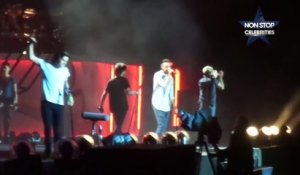 One Direction : Harry Styles tombe en plein concert