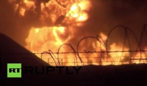 Yémen : énorme incendie sur la raffinerie d’Aden