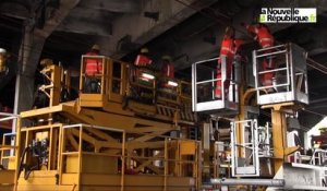 VIDEO. Tours : Le pont Grammont sinistré