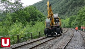 Deux millions d'euros pour sécuriser la voie ferrée à Revin