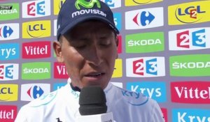 VIDEO - Nairo Quintana : "Les Sky ont été plus forts, tout simplement"