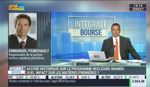 Nucléaire iranien: "L'accord amènera moins de volatilité sur les prix du pétrole": Emmanuel Painchault - 15/07