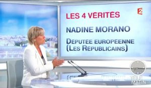 Les exemples un peu incompréhensibles de Nadine Morano pour expliquer que la Grèce coûte cher à la France (1/2)