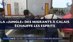 La «jungle» des migrants à Calais échauffe les esprits franco-britanniques