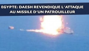 Egypte: Daesh revendique l'attaque au missile d'un patrouilleur