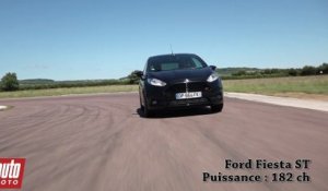 2015 Peugeot 208 GTi vs Ford Fiesta ST : 200m départ arrêté - Spécial GTi