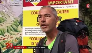 Mont-Blanc : le refuge du Goûter fermé suite au risque d'éboulements