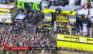Tour de France : Christopher Froome agressé ?