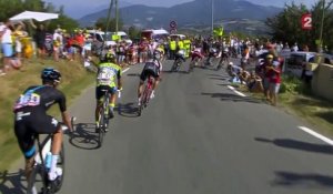 Tour de France : Warren Barguil envoie Geraint Thomas dans le décor