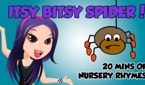 Itsy Bitsy Spider and More | Animated Nursery Rhymes Video Compilation