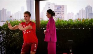 Bayern - Gotze apprend les rudiments du kung-fu