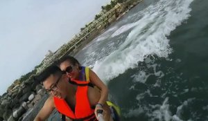 Selfie Fail : sur un jet-ski