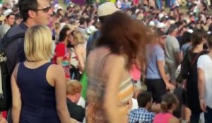 Johnny Hallyday enflamme la scène du Paléo Festival