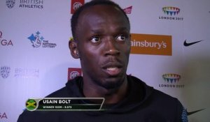 Ligue de diamant - Bolt : "Ça me boost pour avancer"