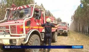 Incendie en Gironde : les pompiers restent mobilisés