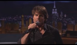Tom Cruise chante en playback chez Jimmy Fallon