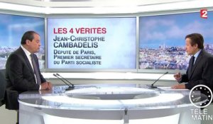 Les 4 Vérités - Jean-Christophe Cambadélis : "Nous allons commencer à baisser les impôts"