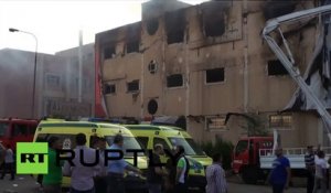 Égypte : 25 mort dans l'incendie d'une usine de meubles