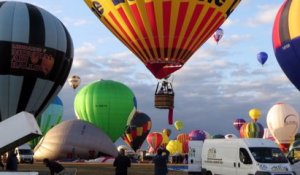 Lorraine Mondial Air Ballons : décollage à l'aube