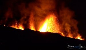 Eruption volcanique du Piton de la Fournaise en mai 2015