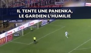 Il tente une panenka, le gardien l’humilie