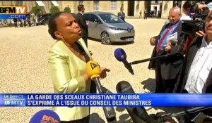 Taubira: "Une amende prononcée immédiatement" pour la conduite sans permis