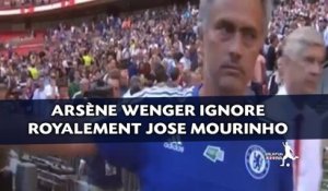 Arsène Wenger ignore royalement Jose Mourinho