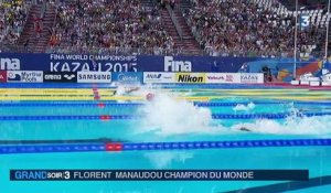 Mondiaux de natation : Florent Manaudou sacré sur 50 m papillon