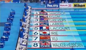 Mondiaux de natation : revivez le 100 m dos de Camille Lacourt, médaillé d'argent