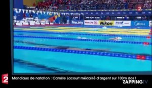 Mondiaux de natation : Camille Lacourt décroche la médaille d'argent sur 100 mètres dos