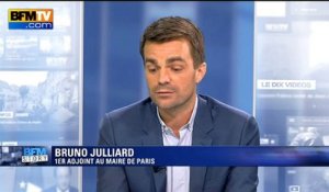 Migrants à Paris: Bruno Julliard qualifie de "dérive xénophobe" les propos de Nadine Morano
