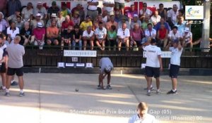 Mène 7, Finale du 95ème Grand Prix Bouliste, Sport Boules, Gap 2015