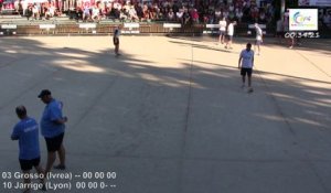 Mène 12, Finale du 95ème Grand Prix Bouliste, Sport Boules, Gap 2015