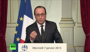 Cinq discours de François Hollande en 2015.