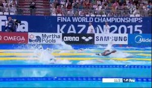 Une nageuse de 10 ans aux championnats du monde de natation (Kazan 2015)