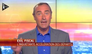 Exil fiscal : de plus en plus de départs hors de France