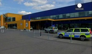 Un magasin Ikea transformé en scène de crime en Suède