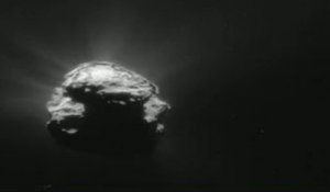 La comète Tchouri au plus près du Soleil à travers nos télés, en 42 secondes