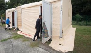 Demandeurs d'asile : les premières unités mobiles installées à Jodoigne