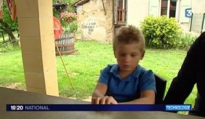 Maxence, 6 ans, premier Français à avoir une main imprimée en 3D